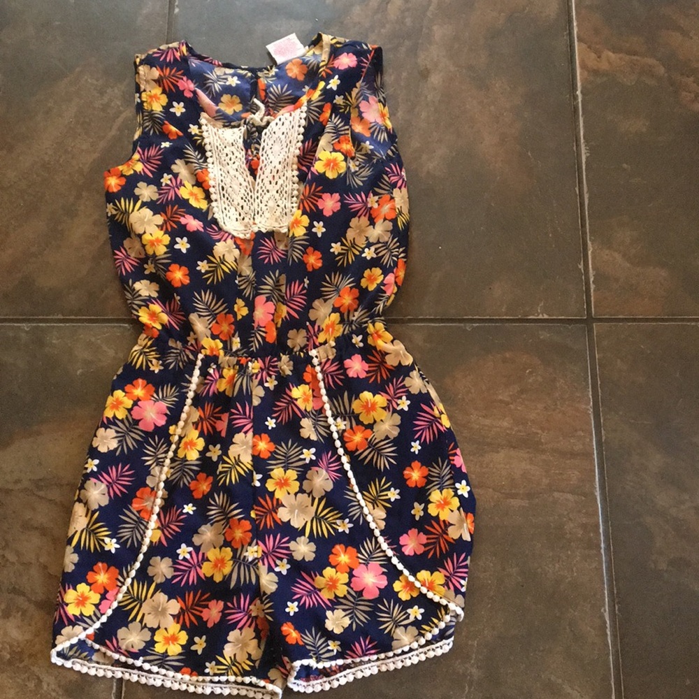 Gorgeous floral romper